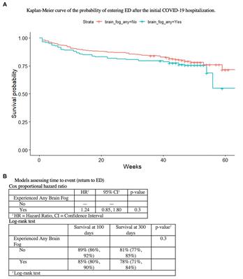 Brain fog in long COVID limits function and health status, independently of hospital severity and preexisting conditions